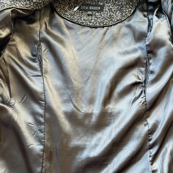 Steve Madden charcoal grey pea coat - Picture 8 of 8